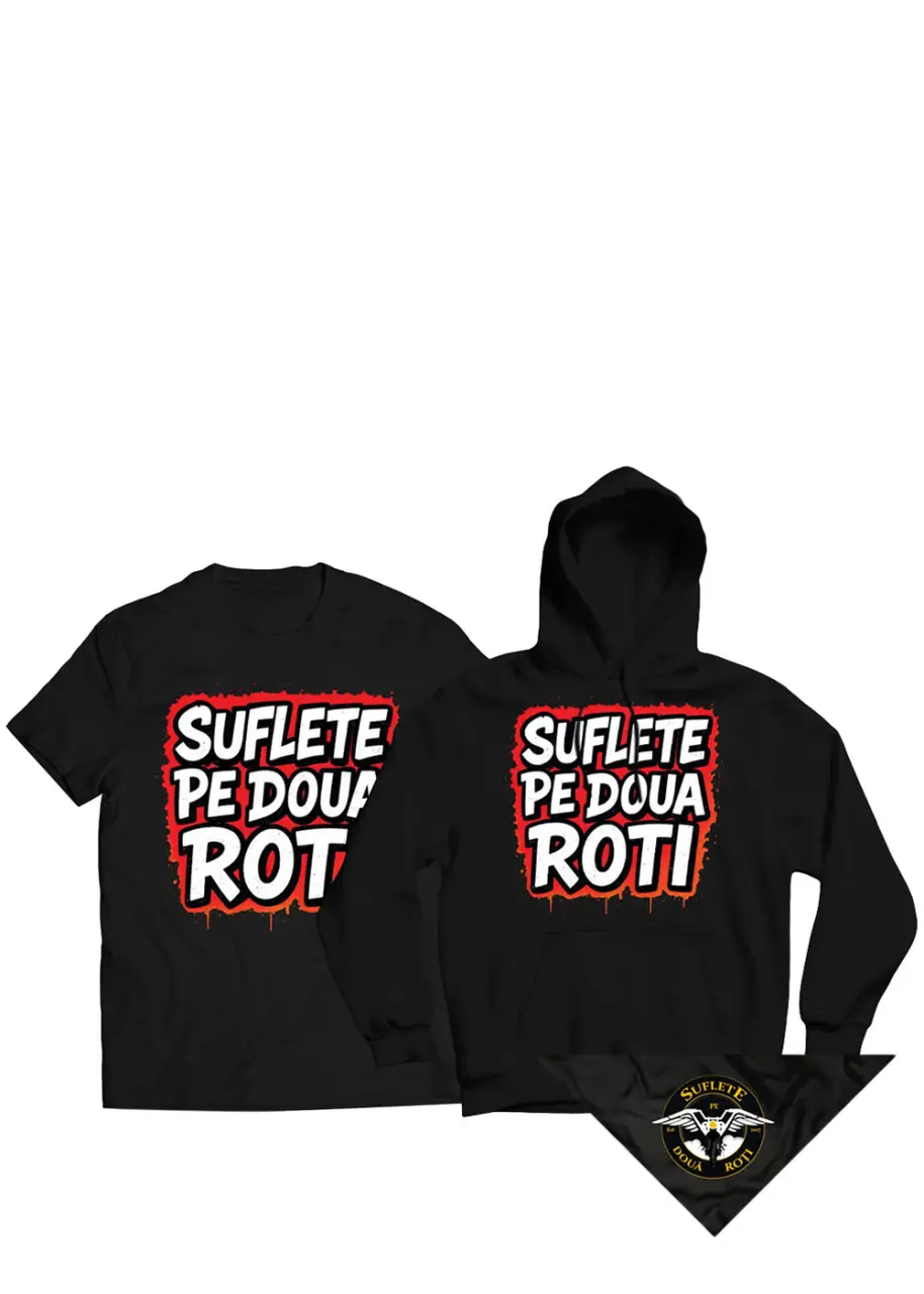 PACK TRICOU SI HANRAC MOTO LIFE + BANDANA